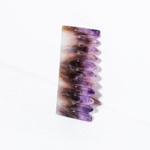 Amethyst Crystal Comb